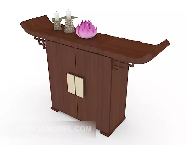 Chinese Table, Side Cabinet 3d model Chinese Table, Side Cabinet 3d model