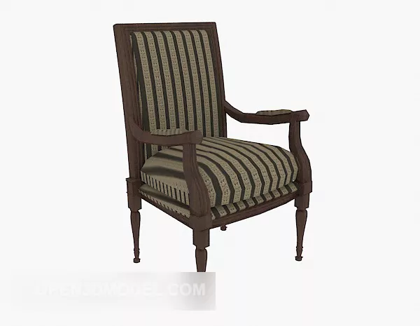 Chinese Traditional Armchair Furniture 3d model Chinese Traditional Armchair Furniture 3d model