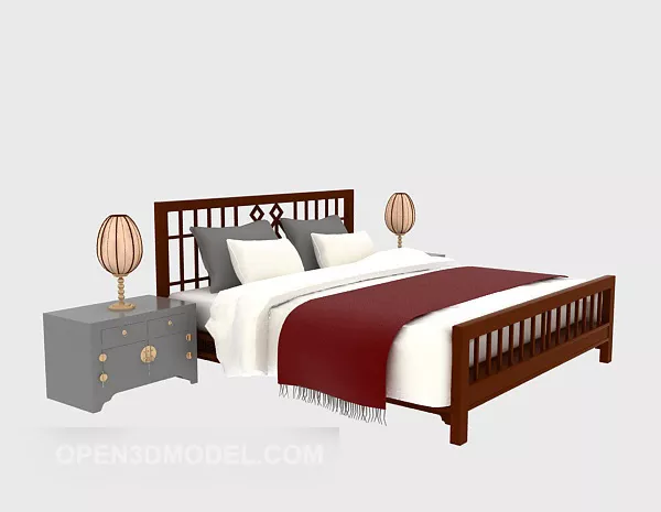 Simple Nightstand 3d model