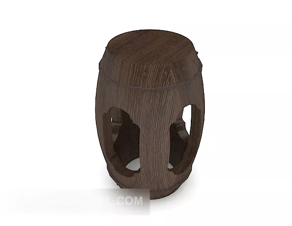 Chinese Wooden Chair 3d model Chinese Wooden Chair 3d model