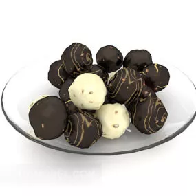 Chocolate Disc 3d model