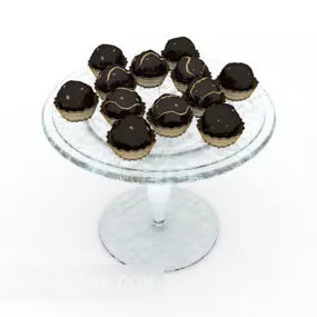 Chocolate Dessert 3d model