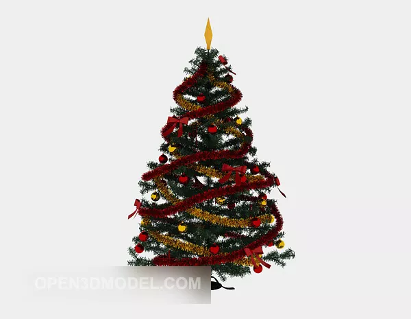 Festoon Decorative 3d model