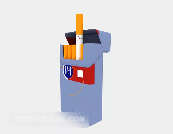 Cigarette 3d model Cigarette 3d model