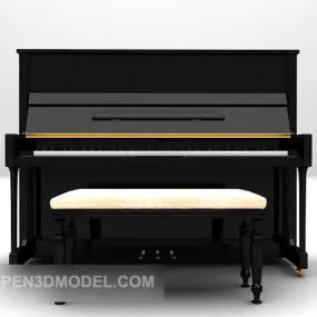 Classic Piano 3d model