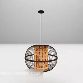 Classical Round Shaped Chandelier Furniture 3d model