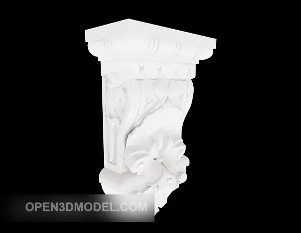Clear And Simple European Component 3d model Clear And Simple European Component 3d model