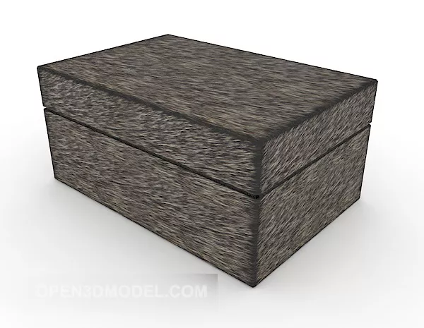 Rustic Mail Box 3d model