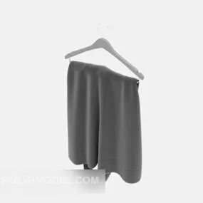 Clothes On Hanger 3d model