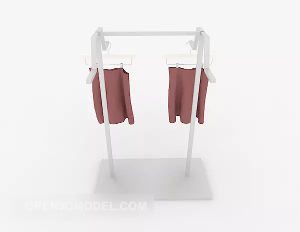Rack Reception Desk Modernism 3d model