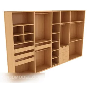 Clothing Store Wardrobe Furniture 3d model