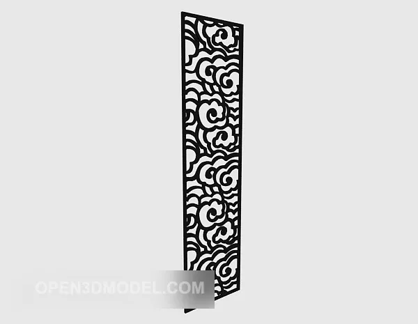 Partition Panel Simple Line 3d model