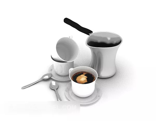 Coffee Making Cup 3d model Coffee Making Cup 3d model