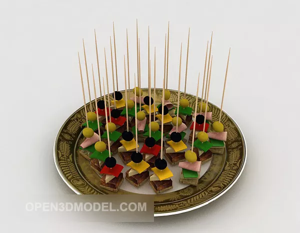 High Glass Transparent 3d model