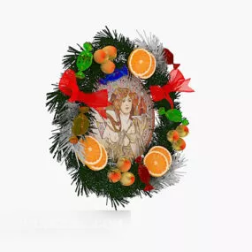 Color Photo Frame 3d model