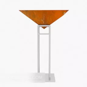 Color Bar Chair Furniture 3d model