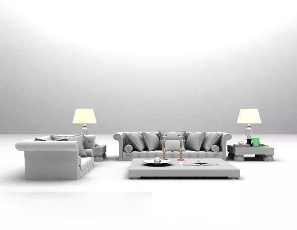Combined Home Sofa Furniture 3d model Combined Home Sofa Furniture 3d model