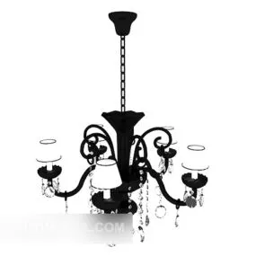 Common Home Crystal Chandelier 3d model