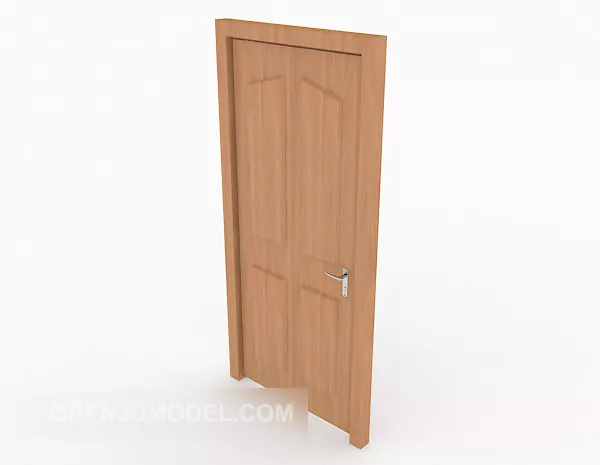 Medieval Window Carved Frame 3d model