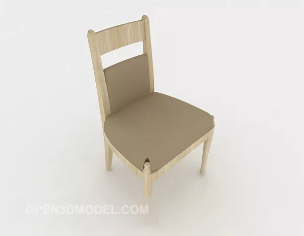 Common Casual Home Chair 3d model Common Casual Home Chair 3d model
