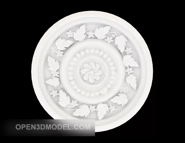 Circle Mobius Shape Decoration 3d model