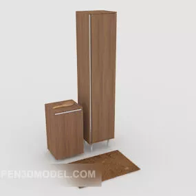 Common Home Minimalist Wardrobe 3d model