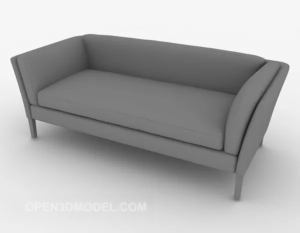 Common Home Multi-person Sofa 3d model Common Home Multi-person Sofa 3d model