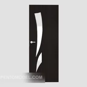 Common Minimalist Bathroom Door 3d model