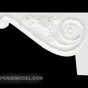 Classic Home Ceiling Component Design 3d model
