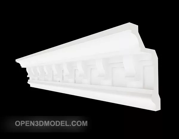 Component Gypsum Line 3d model Component Gypsum Line 3d model