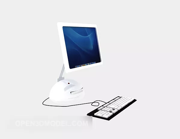 Aio Desktop Computer 3d model