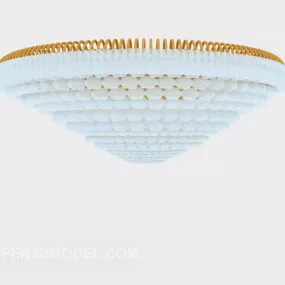 Conical Chandelier Lighting 3d model
