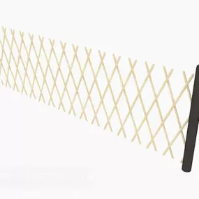 Courtyard Fence 3d model