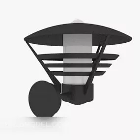 Courtyard Street Light Iron 3d model