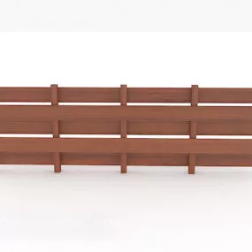 Courtyard Railing Furniture 3d model