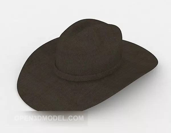 Western Cowboy Hat 3d model Western Cowboy Hat 3d model