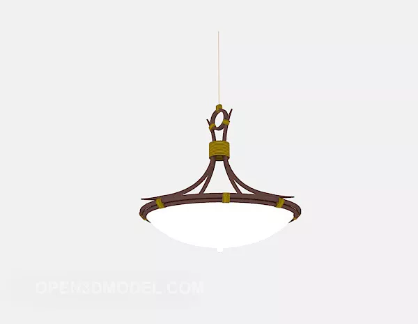 Home European Style Chandelier 3d model Home European Style Chandelier 3d model