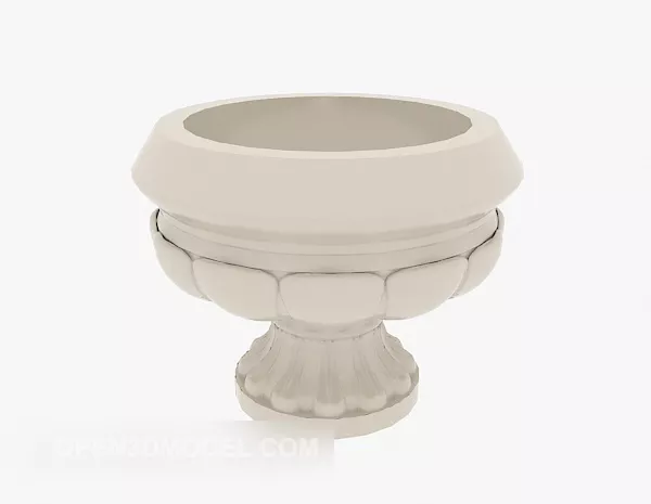 Craft Pot Terracotta 3d model Craft Pot Terracotta 3d model