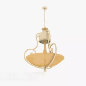 Craft Exquisite Chandelier 3d model
