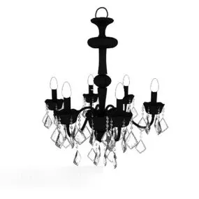 Craft Home Living Room Chandelier 3d model