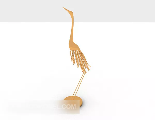Construction Large Crane 3d model