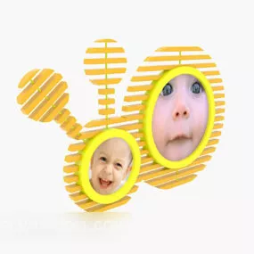 Creative Photo Frame 3d model