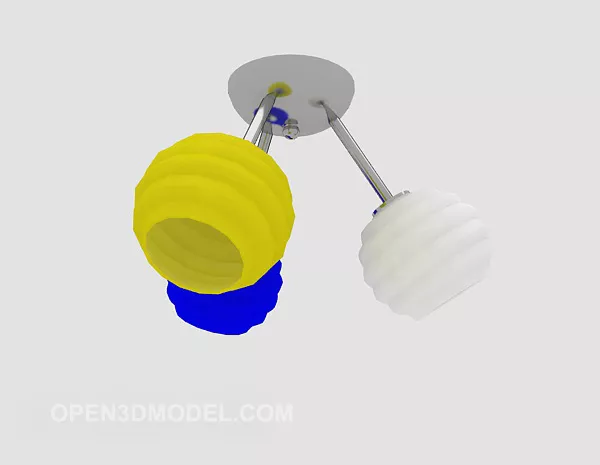 Creative Home Chandelier 3d model Creative Home Chandelier 3d model