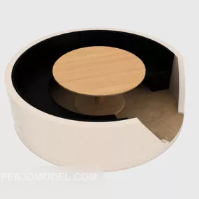 Creative Round Multiplayer Sofa 3d model