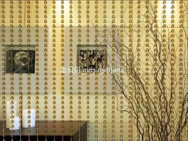 Crystal Curtain Home Interior 3d model Crystal Curtain Home Interior 3d model