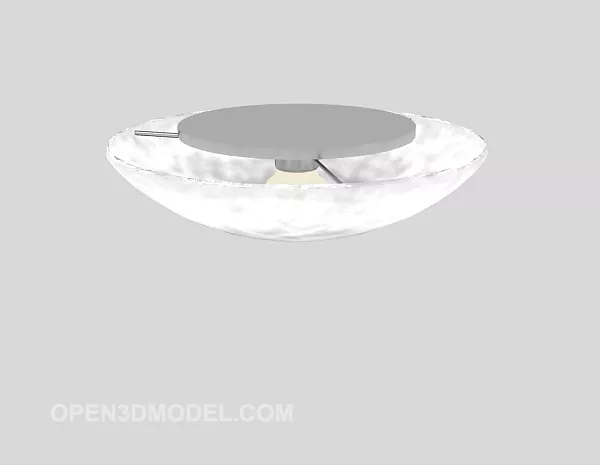Crystal Living Room Ceiling Lamp 3d model Crystal Living Room Ceiling Lamp 3d model