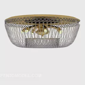 Crystal Material Chandelier 3d model