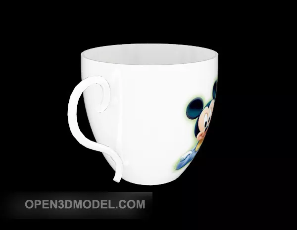 Jug Porcelain 3d model