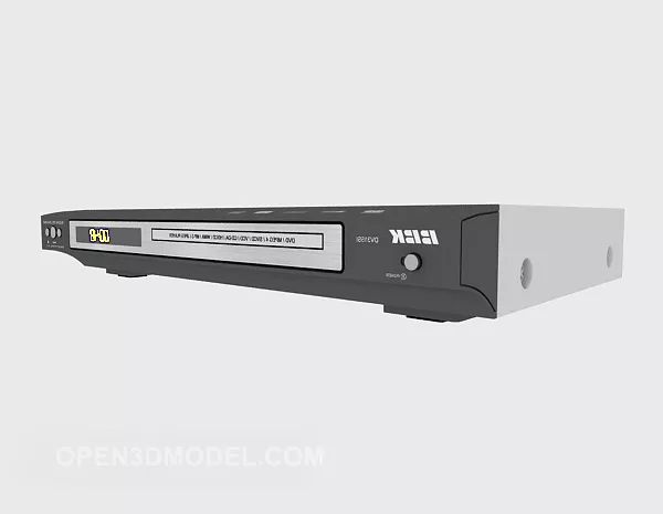 1990s Dvd Player 3d model 1990s Dvd Player 3d model