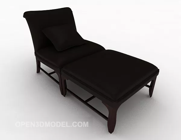 Dark Lounge Chair 3d model Dark Lounge Chair 3d model